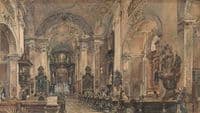 Innenansicht der Schottenkirche in Wien