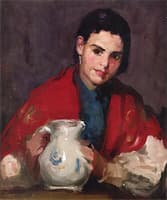 Segovia Girl Holding Pitcher