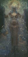 Woman with Snakes