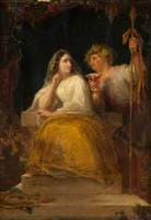 Comus Offering the Enchanted Cup to the Lady (from the masque by John Milton)