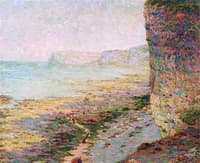 Cliff at Low Tide