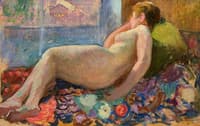 Nude on a Divan