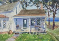 Artist's Home with Cat