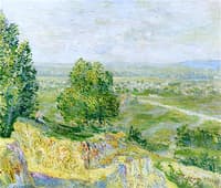 Landscape with Large Trees