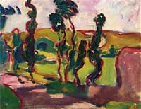 Landscape in Normandy