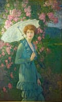 Helen in her Garden