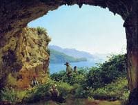 Grotto Matromanio on the Island of Capri