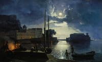 Moonlit Night in Naples