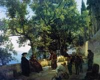 Terrace on the Seashore near Sorrento