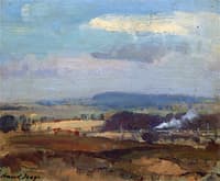 Landscape with Locomotive