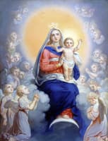 The Virgin and Child with Angels