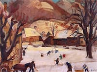 Landscape in Winter