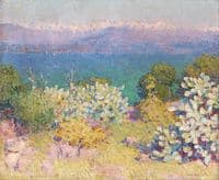 In the Morning, Alpes Maritime from from Antibes