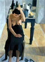 Woman By The Table