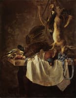 Still Life with Game and Hunting Rifles
