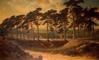 Harrow from the Firs, Hampstead Heath