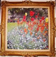 Tulips, Wallflowers, Forget-me-Nots