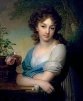 Portrait of Elena Naryshkina