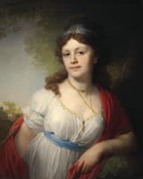 Portrait of Elizaveta Temkina