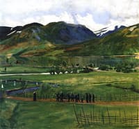 Funeral Day in Jølster