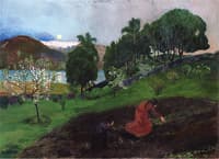 Spring Night in the Garden