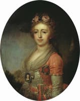 Portrait of Grand Duchess Alexandra Pavlovna