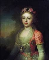 Portrait of Grand Duchess Alexandra Pavlovna