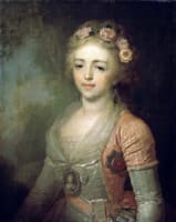 Portrait of Grand Duchess Alexandra Pavlovna