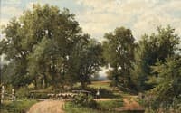 Summer on a Country Lane