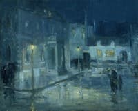 Rainy Night in Etaples