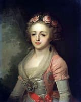 Portrait of Grand Duchess Alexandra Pavlovna