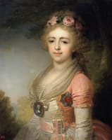 Portrait of Grand Duchess Alexandra Pavlovna