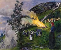 Midsummer Eve Bonfire