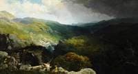 Mountain Scene near Barmouth