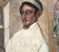 Portrait of the actor Nikolai Podgorny as Peter Trofimov in 'The Cherry Orchard' by Anton Chekov
