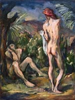 Two Nudes in a Jungle Landscape