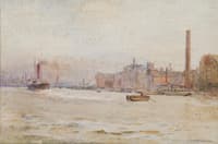 On the Thames (from Limehouse)