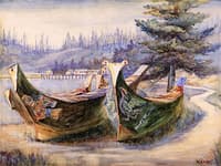 War Canoes, Alert Bay