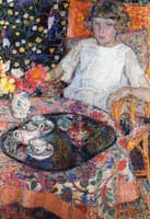 Little Girl at the Table