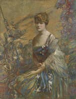 Lady in Blue