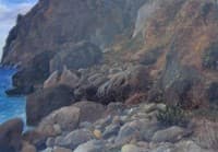 Study of Cliffs on Capri