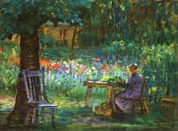 Mother in the Garden