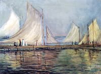 Sails on Lake Minnetonka