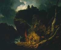 Rocky Landscape with Banditti