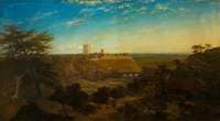 Richmond, North Yorkshire, from the Swale