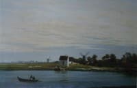 Landscape with Windmills