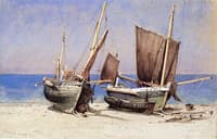 Fishing Boats, Étretat