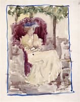 Woman with a Parasol