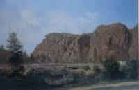 Cliff Landscape in Saxon Switzerland