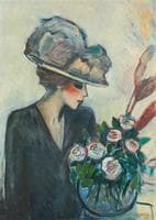 Woman with Bouquet